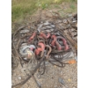 Image 2 : Pallets w/ Heavy Duty Cables/ Lifting Slings w/ Clevises and Hooks