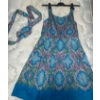 Image 2 : Paisley Print Sleeveless A-Line Summer Dress Size M w/ Zip Up Hooded Jackety & More