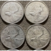 Image 3 : Canadian 25-cent Pieces 80% Silver 64.13 Grams