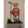 Image 2 : 'The Bunny Bishop' D.C. Mercer, Nun By: Mercer,  'Sister Sonia Smokes..' Watercolor By: Debi Hubbs