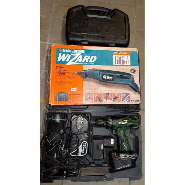 Wizard Dremel & Hitachi Drill