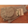 Image 6 : Outdoor Survivalist Essentials - New Woolen Convertible Gloves/Mitts Genuine Leather Hunting Belt  
