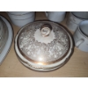Image 3 : - Gallery by Inhesion Dinnerware, Decorative Covered Bowl w/ Painted Gold Design