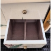 Image 7 : Art Treasures Rolling Door Jewelry Box with Floral Design and Over-the-Toilet Storage Shelf