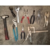 Image 3 : Assorted Hand Tools-  Wrenches, Pliers, Hammer, Screwdriver & Drill++ Metal Toolbox