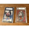 Image 1 : Graded Hockey Cards - Jeff Cowan (Grade 9) w/  Valeri Bure 