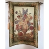 Image 2 : European Style Woven Tapestry w/ Terra Cotta Painted Vase 26T & Veneer Hall Table