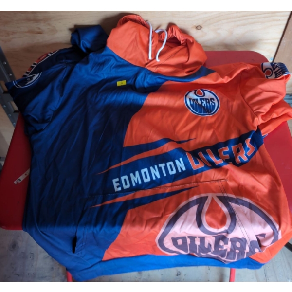 OIlers School Supplies, Three Vintage Sweaters