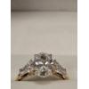Image 7 : Engagement Ring Yellow Gold , 3.38G 1*203 CARAT CENTER DIAMOND , 6*0.42 CARAT DIAMONDS .