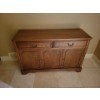 Image 1 : Antique Oak Side Board 49x15x31 Hutch