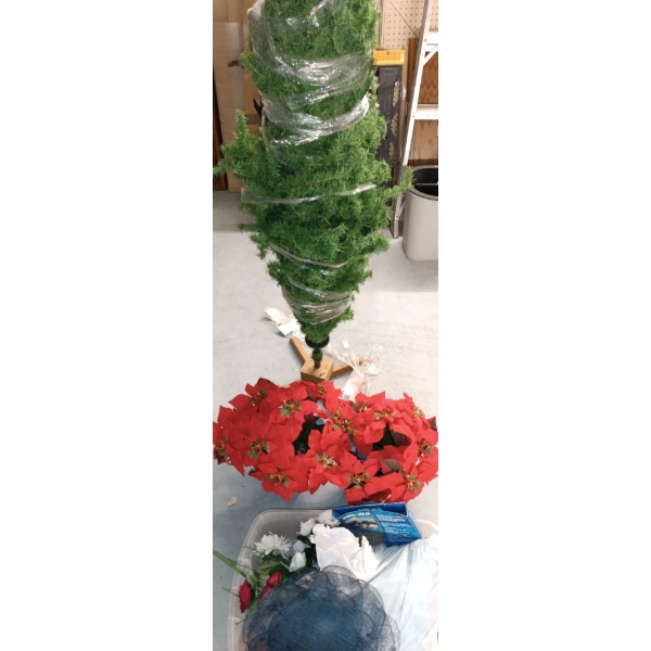 Christmas Tree & Other Christmas Decor