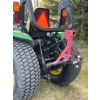 Image 6 : John Deere 4310 Tractor w/ Loader & Mower Deck Forks Hydraulic Snow Blade Amazing Condition 