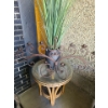 Image 1 : Garden decor Including Table (23W, 23T) Plus Vase and More! 