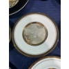 Image 7 : Art of Chokin Collectors Vase and Plates, 24K Gold Rim