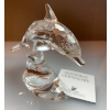 Image 1 : Swarovski Crystal Dolphin Riding The Surf 4L