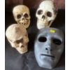 Image 1 : Airsoft Hunting War Game Full Face Resin Mask w/ Skull Collection 11T