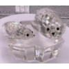 Image 1 : Swarovski Crystal Mom & Pup Seal Floating on Ice