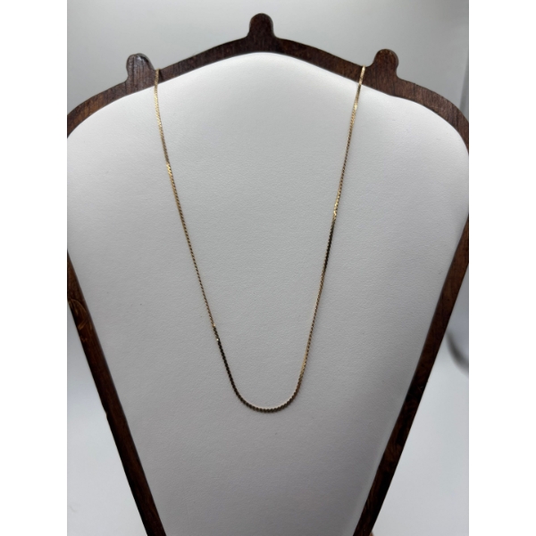 10k Gold 1.25g Children’s Necklace 14”