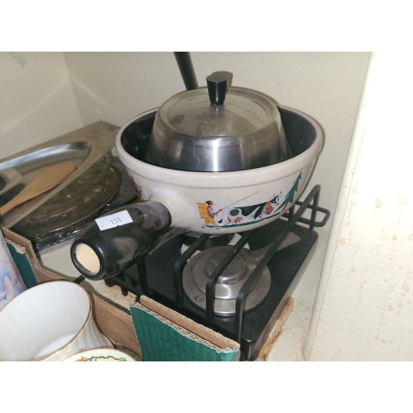 Fondue Set, Wooden Salad Bowls, Stove- Top Percolators and More!