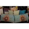 Image 3 : Decorative Throw Pillows and Lace Linens Set
