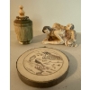 Japanese Miniature Figurines Made of Ivory -  Kinky Couple Snuff Bottle & More 2.5T