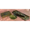 Image 1 : Enameled Brass Trinket Box w/ Jewelry Tray Gorgeous Abalone Coy Fish & more