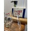 Image 3 :  vintage Pyrex 6000ml (6-liter) Erlenmeyer flask, specifically model number 4980, vintage first aid 