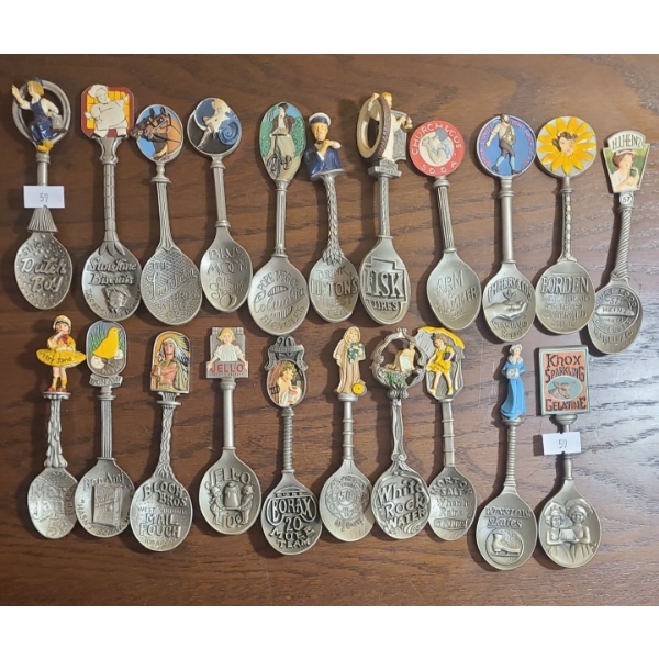 Franklin Mint Vintage Country Store Collectible Spoons