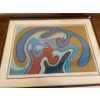 Image 1 : Isaac Bignell 1960-1995, 9/75 "Eagle Reborn" Serigraph 33 x 25 