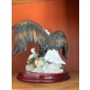 Image 6 : Eagle Figures - 'The Canadian Rockies' 12T, 'The Canadian Wilderness' & Beautiful Wood Carved Eagle 