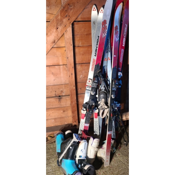 - Vintage Skis and Boots, Great for Decor! (1st)