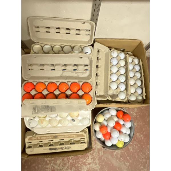 Hundreds Of Assorted Golf Balls 