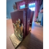 Image 2 : 2 sets of bookends one are marble horses the other set is solid brass with ducks made in Canada with