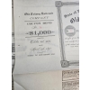 Image 6 : Antique Coupon Bonds Issued By The Old Colony Railroad Company In Massachusetts, Dated April 1, 1891