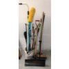 Image 2 : Assortment of House Hold Items  Shovgel, Brooms, Umbrellas, Duster& More