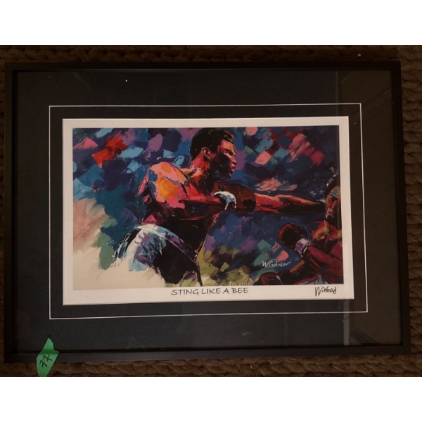 Framed Print Muhammed Ali 11"x17" W.Galmon/Winford