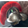 Image 4 : Trojan Helmut - Medieval Roman Officer Centurion Red Bristles 21x14