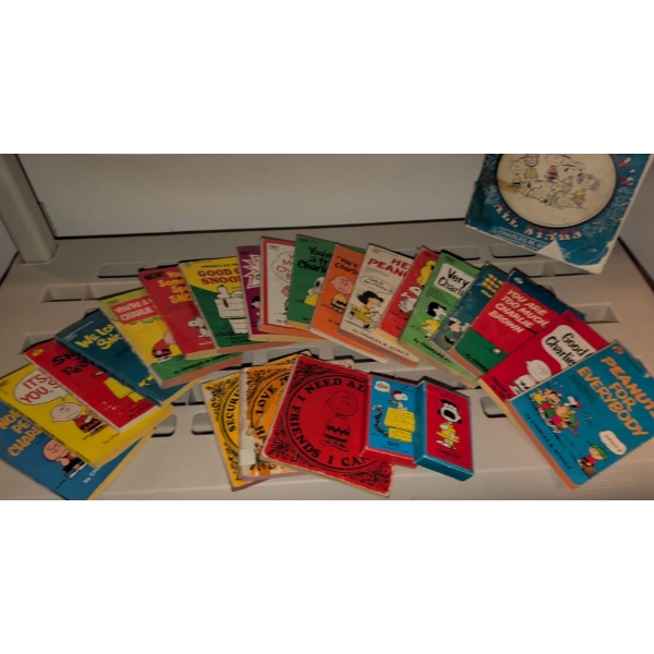 Charlie Brown is Back In This Collection Of Adventure Books w/ New Novelty Playing Cards