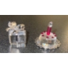 Image 2 : Vintage Swarovski Crystal Minis - Violin Birthday Cake & Gift 2T