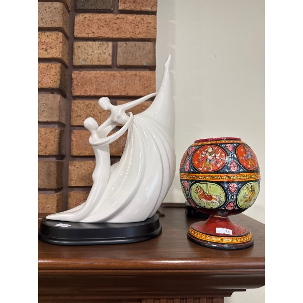 Inesco Group Ballerina 12T Indian Wood Bowl