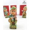 Image 4 : Vintage Hoffman Distilling Company Mr. Lucky series leprechaun Porcelain Whiskey Decanter 1970s