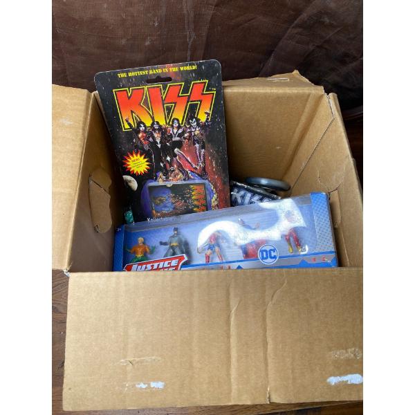 Mystery Knick Knack Box - Puzzle Animals, Kiss Collectibles, DC Figures, More 