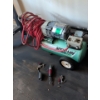 Image 1 : Speedaire Electric Air Compressor w/ Assorted Pneumatic Air Tool Accessories 