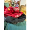 Image 4 : vintage clothing along with a hand, knitted Tom and Jerry wool sweater Canadian Olympic hats . And f