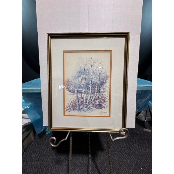 R. Lavdinois Landscape Print 10Wx14H