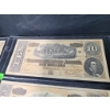 Image 6 : Confederate States of America Banknotes in Protective Sleeves