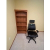 Image 1 : Wooden Shelving Units 72Hx32Wx12D x 2 and Office Chair