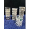 Image 4 : Large Collection of Beads/Pins for Jewelry Making, Container Diameter is 2.75"