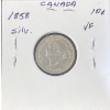Image 3 : 1858 Canadian Dime 92.5% Silver 2.32 Grams