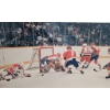 Image 2 : Hockey Game Canvas Print Depicting Intense Match Scene